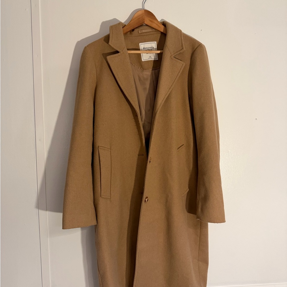 Abercrombie & Fitch Camel Coat